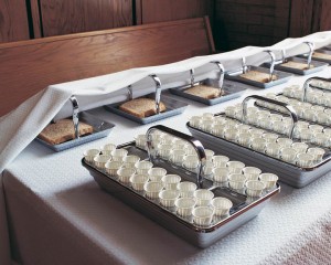 Bread and Water for mormon sacrament